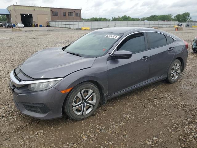 Photo 1 from auction – 2018 HONDA CIVIC LX with VIN 19XFC2F53JE018405