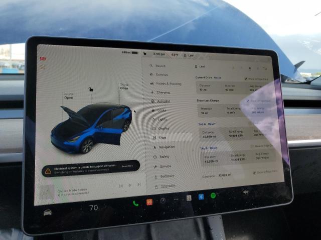 Photo 9 from auction – 2022 TESLA MODEL Y with VIN 7SAYGAEE3NF329456