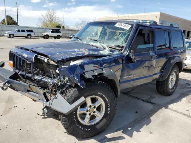 JEEP CHEROKEE S 2001 with VIN 1J4FF48S21L554284 - Photo from auction