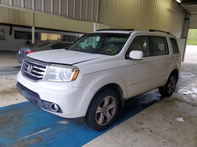HONDA PILOT EXL 2013 with VIN 5FNYF3H59DB003036 - Photo from auction