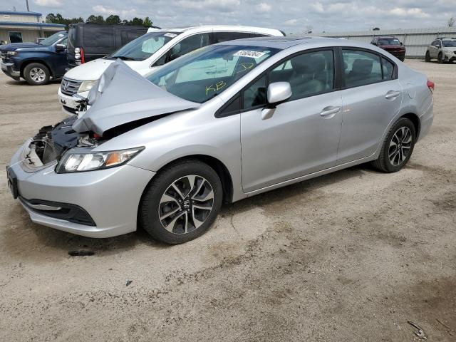 HONDA CIVIC EX 2013 with VIN 19XFB2F87DE258171 - Photo from auction