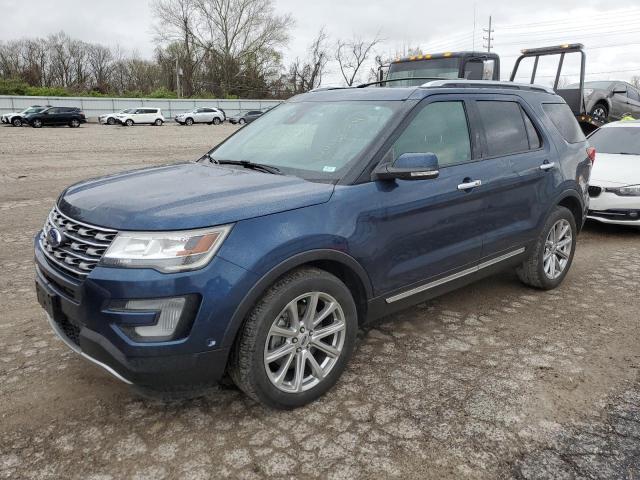FORD EXPLORER L 2017 with VIN 1FM5K8F8XHGC94145 - Photo from auction