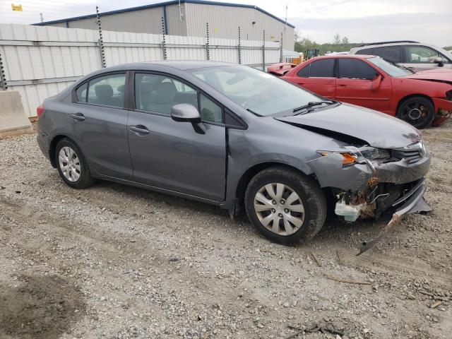Photo 4 from auction – 2012 HONDA CIVIC LX with VIN 19XFB2F50CE062240