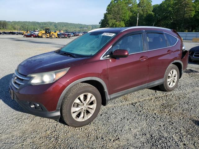 HONDA CR-V 2014 with VIN 5J6RM4H7XEL050392 - Photo from auction