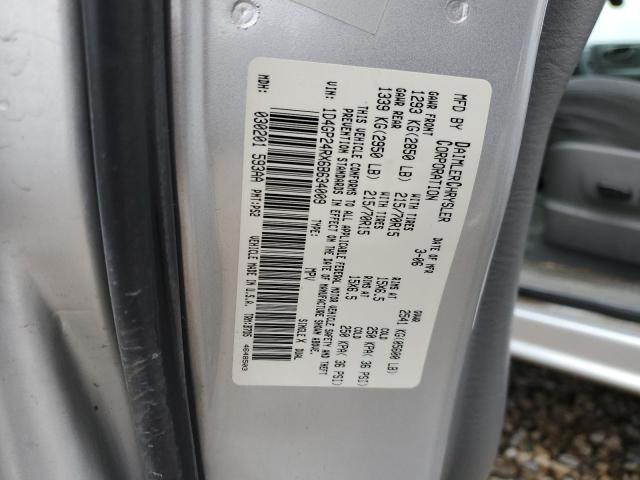 Photo 14 from auction – 2006 DODGE GRAND CARA with VIN 1D4GP24RX6B634009