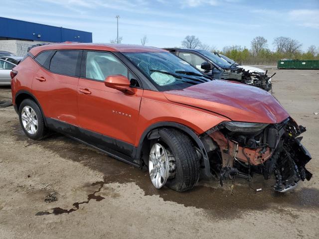Photo 4 from auction – 2021 CHEVROLET BLAZER 2LT with VIN 3GNKBCR44MS580479