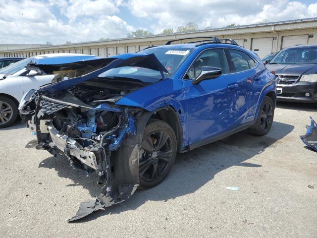 LEXUS UX 250H 2021 with VIN JTHP9JBH2M2046533 - Photo from auction