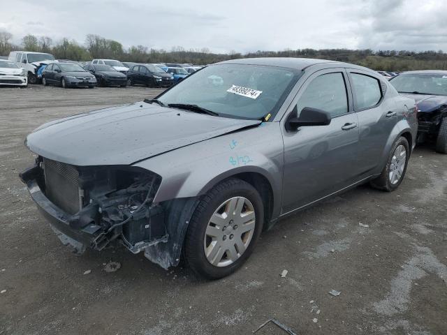 DODGE AVENGER SE 2013 with VIN 1C3CDZAB0DN753885 - Photo from auction