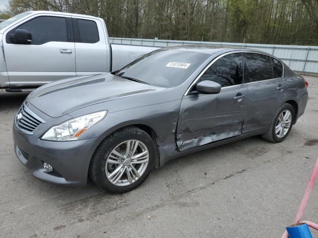 INFINITI G37 2012 with VIN JN1CV6AR6CM671980 - Photo from auction