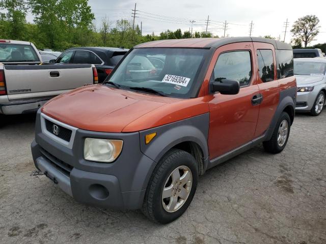 HONDA ELEMENT EX 2003 with VIN 5J6YH28523L051679 - Photo from auction