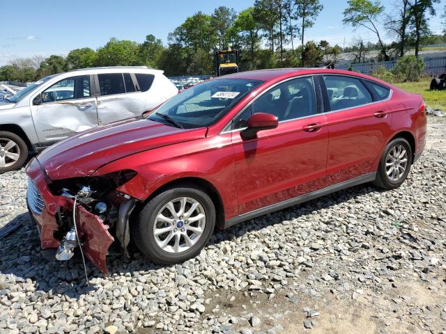 FORD FUSION S 2015 with VIN 3FA6P0G71FR261323 - Photo from auction