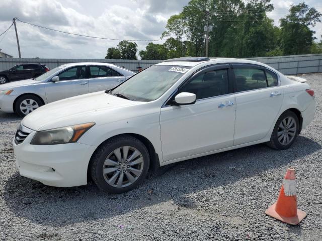 HONDA ACCORD EXL 2011 with VIN 1HGCP3F86BA028147 - Photo from auction