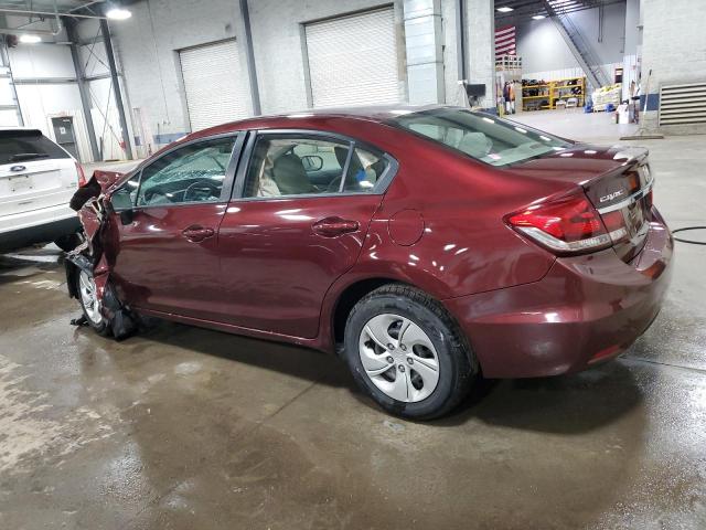 Photo 2 from auction – 2015 HONDA CIVIC LX with VIN 19XFB2F53FE105389