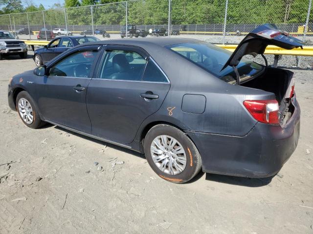 Photo 2 from auction – 2012 TOYOTA CAMRY HYBR with VIN 4T1BD1FKXCU011303