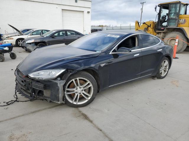 TESLA MODEL S 2014 with VIN 5YJSA1H14EFP61096 - Photo from auction