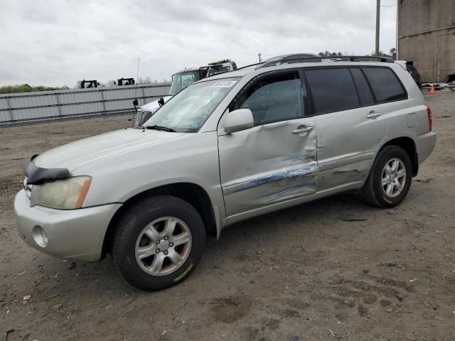 TOYOTA HIGHLANDER 2003 with VIN JTEGF21A630086821 - Photo from auction