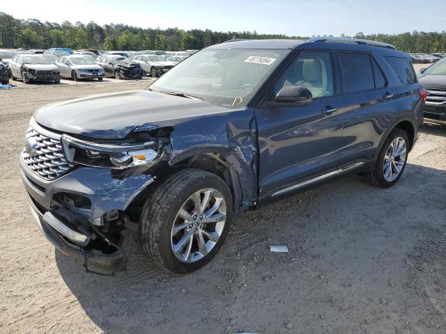 FORD EXPLORER P 2021 with VIN 1FM5K8HCXMGC17450 - Photo from auction