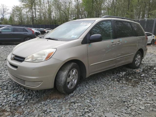 TOYOTA SIENNA CE 2005 with VIN 5TDZA23C35S374760 - Photo from auction