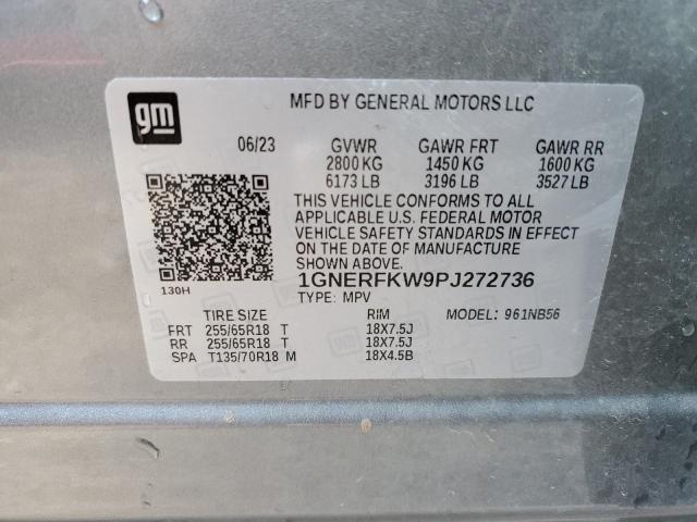 Photo 14 from auction – 2023 CHEVROLET TRAVERSE L with VIN 1GNERFKW9PJ272736