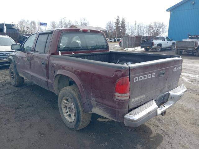Photo 2 from auction – 2002 DODGE DAKOTA QUA with VIN 1B7HG48N02S570092