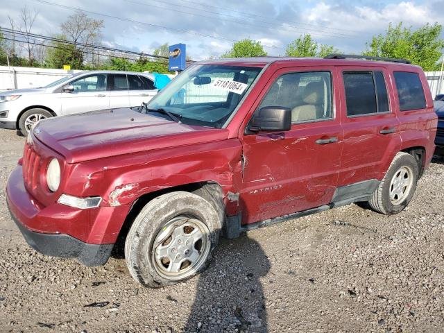 Photo 1 from auction – 2011 JEEP PATRIOT SP with VIN 1J4NT1GA7BD219898