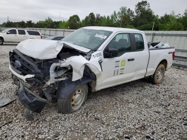 FORD F150 SUPER 2021 with VIN 1FTEX1EB5MFB37830 - Photo from auction