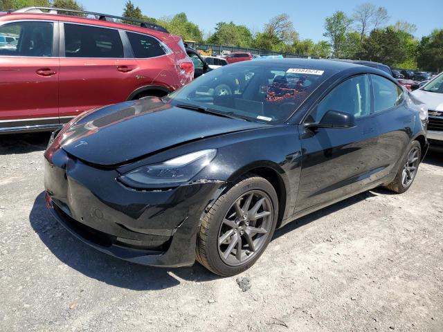 TESLA MODEL 3 2021 with VIN 5YJ3E1EAXMF046433 - Photo from auction