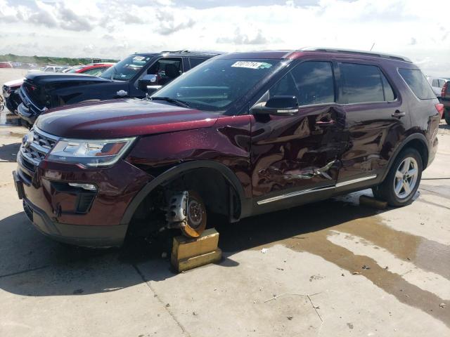 FORD EXPLORER X 2018 with VIN 1FM5K7D83JGB42176 - Photo from auction