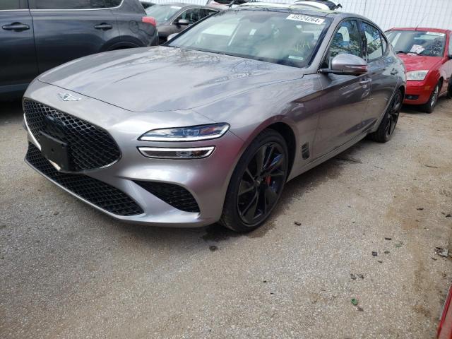 GENESIS G70 BASE 2023 with VIN KMTG54TE2PU116139 - Photo from auction