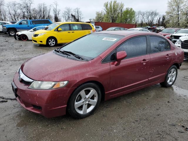 HONDA CIVIC LX-S 2010 with VIN 19XFA1F6XAE072146 - Photo from auction
