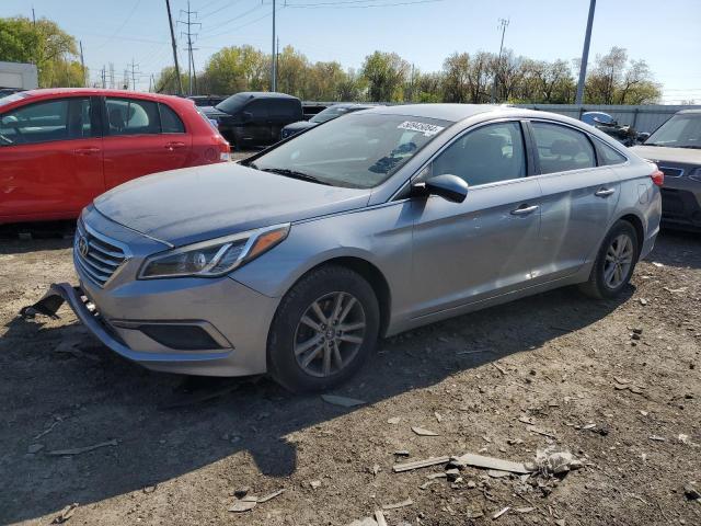 HYUNDAI SONATA SE 2017 with VIN 5NPE24AF6HH466170 - Photo from auction