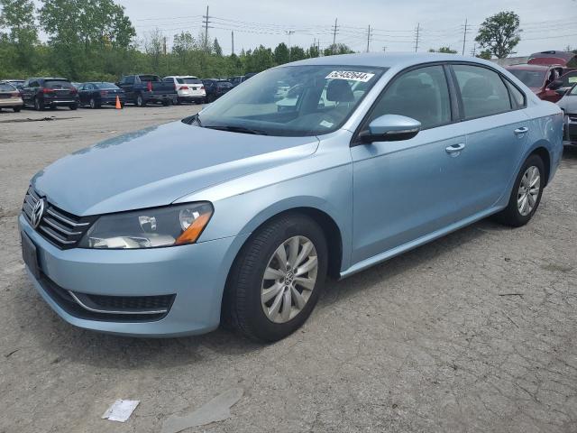 VOLKSWAGEN PASSAT S 2012 with VIN 1VWAP7A35CC063774 - Photo from auction