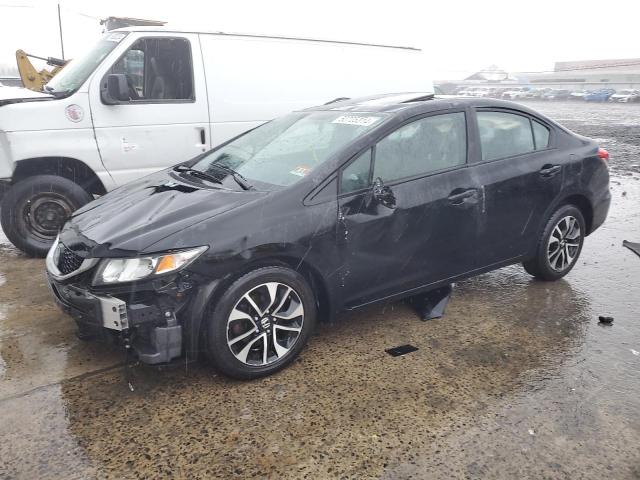 HONDA CIVIC EXL 2013 with VIN 19XFB2F94DE204481 - Photo from auction