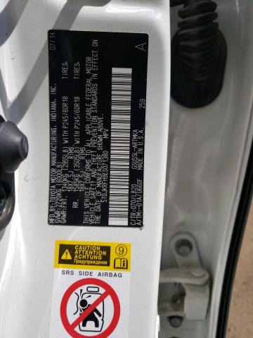 Photo 14 from auction – 2013 TOYOTA HIGHLANDER with VIN 5TDJKRFH9ES071380