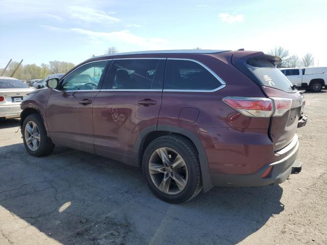 Photo 2 from auction – 2015 TOYOTA HIGHLANDER with VIN 5TDDKRFH1FS103995