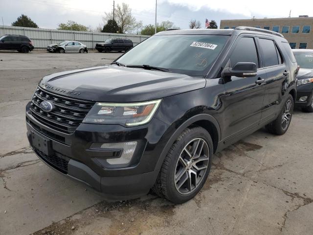 FORD EXPLORER S 2016 with VIN 1FM5K8GT9GGC80447 - Photo from auction