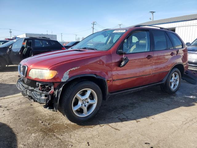 BMW X5 3.0I 2002 with VIN 5UXFA53582LP52136 - Photo from auction