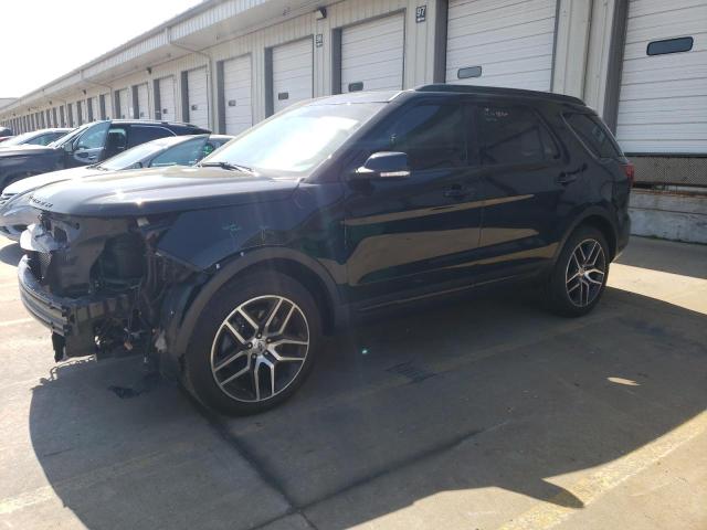 FORD EXPLORER S 2018 with VIN 1FM5K8GT3JGA52838 - Photo from auction