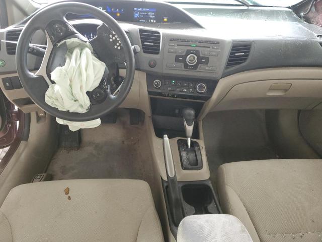 Photo 8 from auction – 2012 HONDA CIVIC LX with VIN 19XFB2F59CE071809