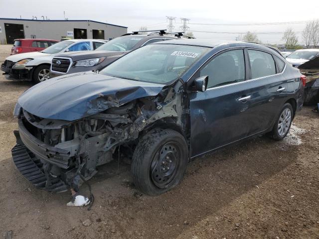 NISSAN SENTRA S 2017 with VIN 3N1AB7AP6HY367072 - Photo from auction
