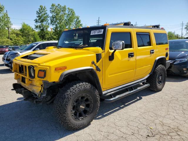 HUMMER H2 2003 with VIN 5GRGN23U23H118615 - Photo from auction