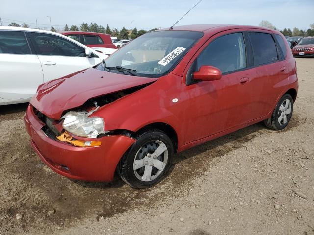 CHEVROLET AVEO BASE 2006 with VIN KL1TD66676B651081 - Photo from auction
