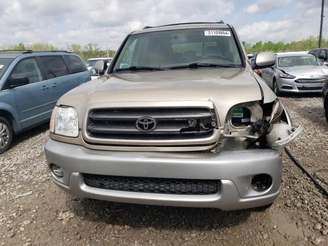 Photo 5 from auction – 2002 TOYOTA SEQUOIA SR with VIN 5TDBT44A72S065163