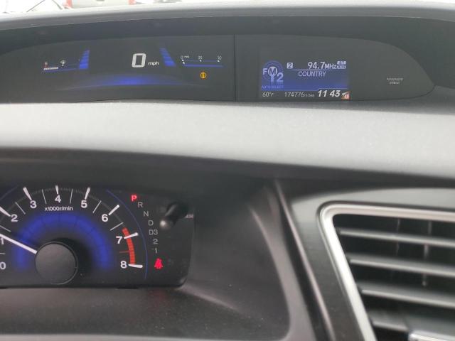 Photo 9 from auction – 2013 HONDA CIVIC EX with VIN 19XFB2F88DE072316