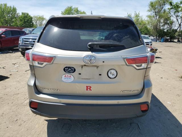 Photo 6 from auction – 2014 TOYOTA HIGHLANDER with VIN 5TDDKRFHXES060966