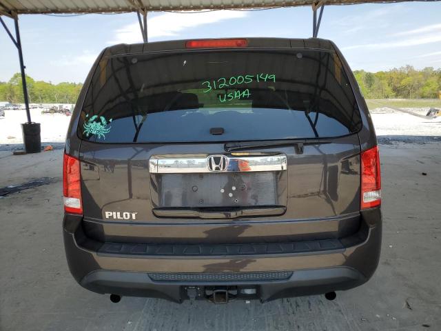 Photo 6 from auction – 2014 HONDA PILOT LX with VIN 5FNYF3H21EB026186