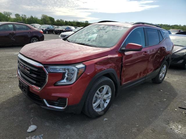 GMC TERRAIN SL 2022 with VIN 3GKALMEV7NL127494 - Photo from auction