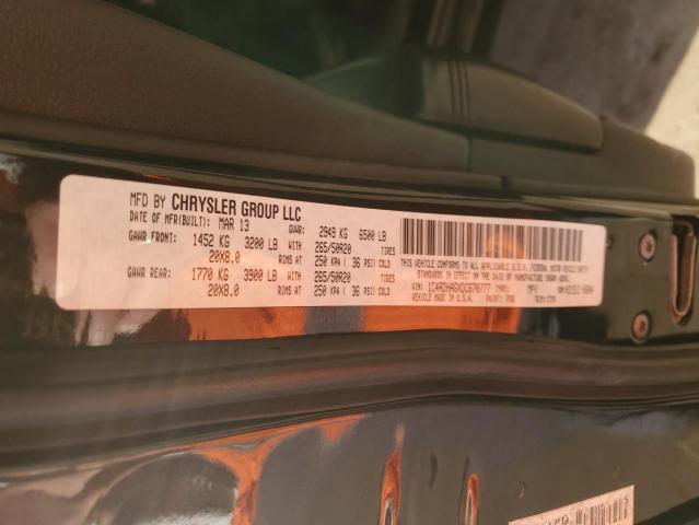 Photo 14 from auction – 2013 DODGE DURANGO SX with VIN 1C4RDHAGXDC670777
