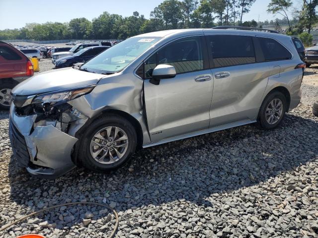 Photo 1 from auction – 2021 TOYOTA SIENNA LE with VIN 5TDKRKECXMS007344
