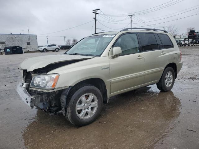 TOYOTA HIGHLANDER 2003 with VIN JTEHF21A830127261 - Photo from auction